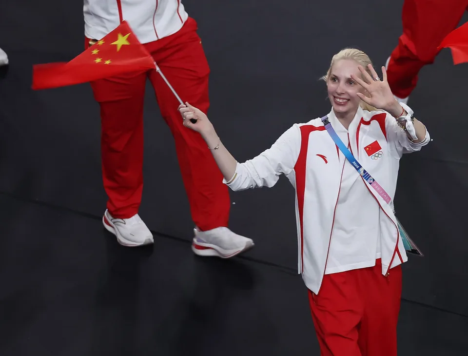 Russian Coach Anastasia Bliznyuk Goes Viral After Leading China to Rhythmic Gymnastics Gold